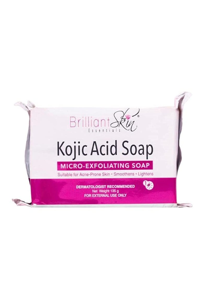 Brilliant Skin صابون كوجيك أسيد لبشرة رائعة 135غ