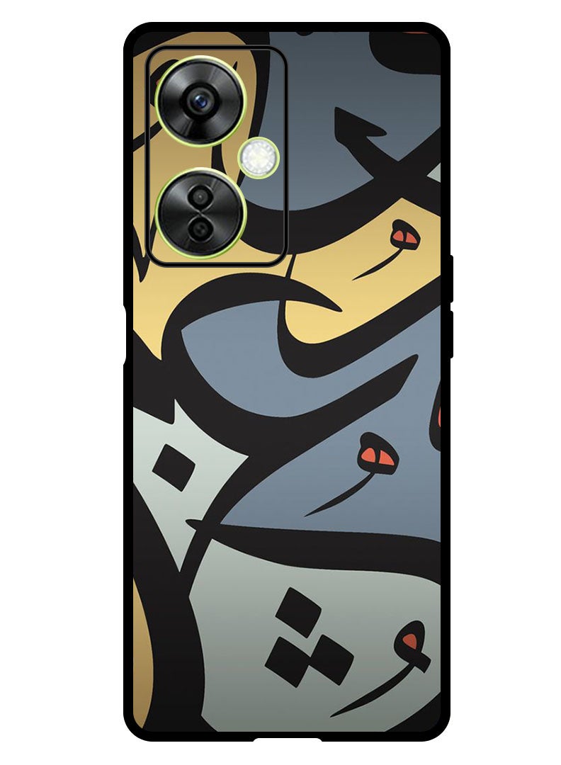 Theodor Protective Case Anti Scratch Shock Proof Bumper Cover For OnePlus Nord CE 3 Lite Caligraphy 1 - Image 1