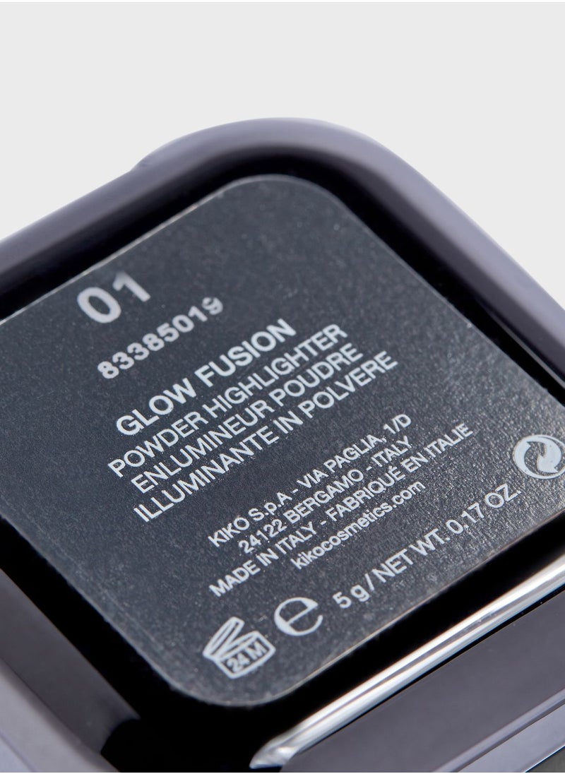 KIKO MILANO - Glow Fusion Powder Highlighter 01 - Image 1
