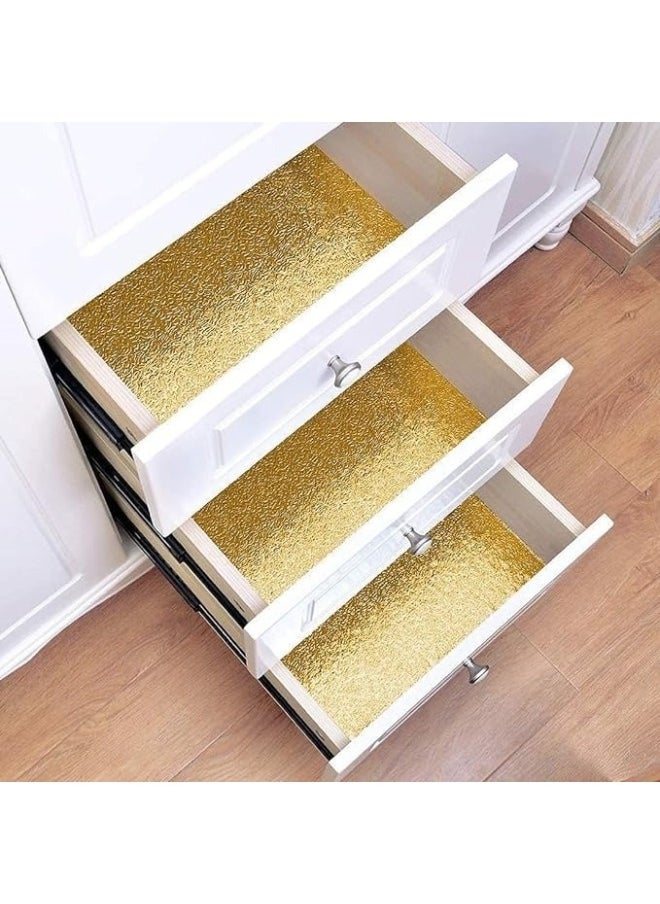 Transparent white silicone drawer roll for kitchen drawer, cabinet and refrigerator drawer, washable and not affected by water to protect the drawer from oils, 200*45cm