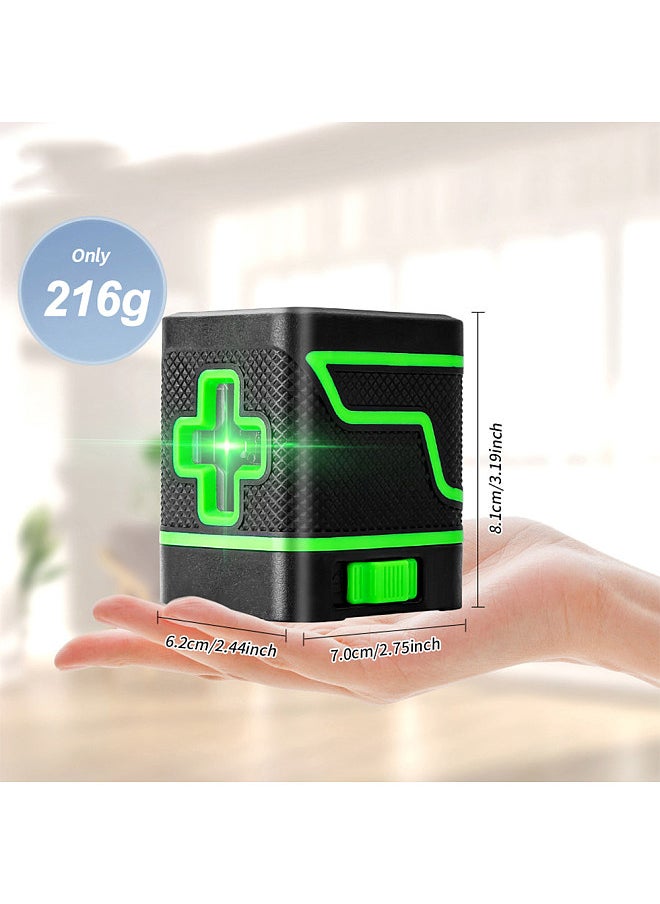 Generic Self-Leveling Laser Level, 2 Lines Laser Level Green Cross Laser Beam Line, Alignment Laser Tool for Picture Hanging and DIY Application  - Image 5