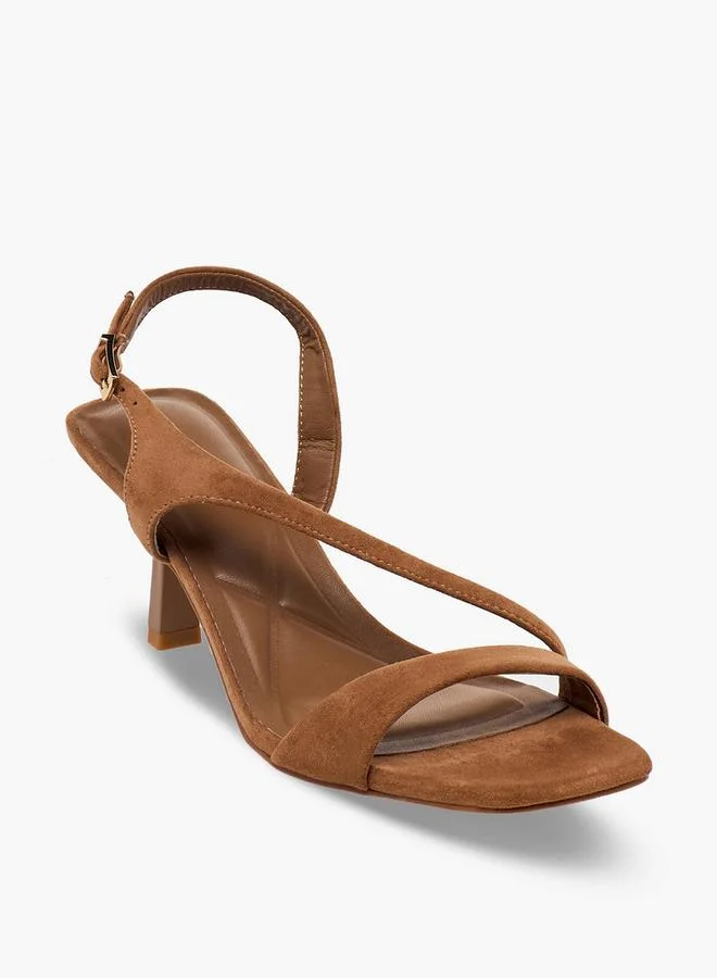 Celeste BROWN Women Solid Stilettos Heel Sandals for Women | Best Price UAE