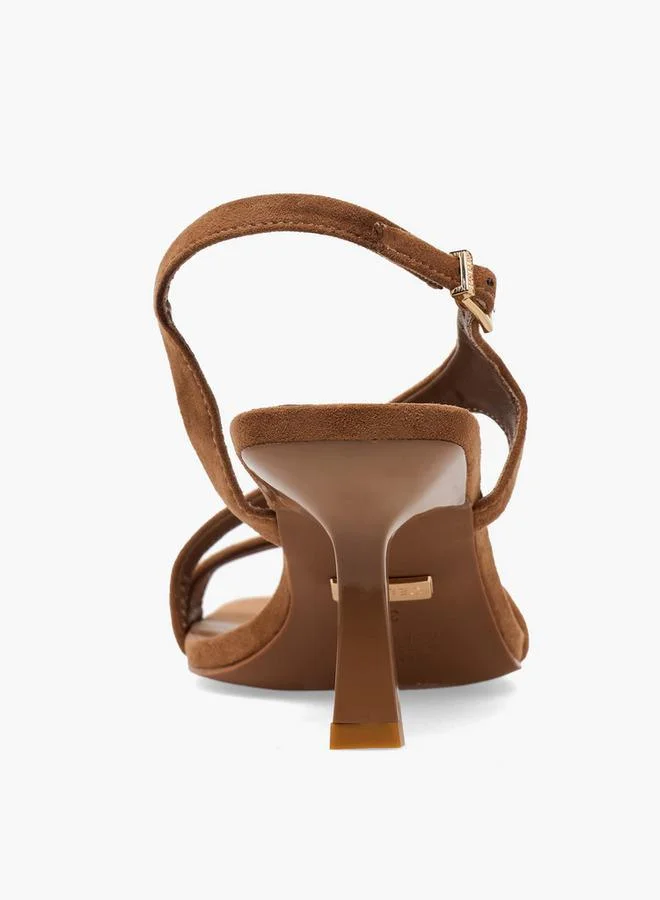 Celeste BROWN Women Solid Stilettos Heel Sandals for Women | Best Price UAE