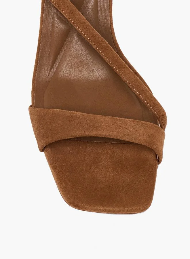 Celeste BROWN Women Solid Stilettos Heel Sandals for Women | Best Price UAE