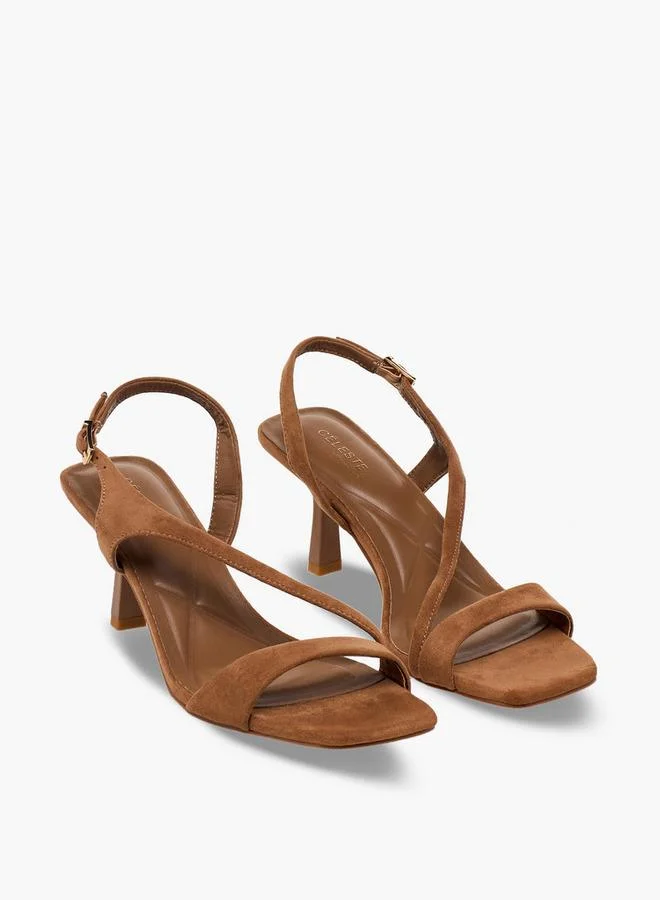 Women Solid Stilettos Heel Sandals