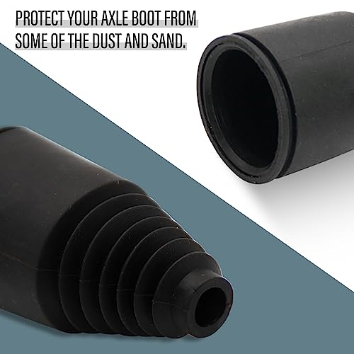 FLMLF RC Axle Boot 4PCS Quality Plastic 23 x 47mm Shock Boot Black Half-Shaft Dust Cover for 1:5 RC Remote Car Hpi Baja Rovan King Motor 5B 5T 5SC - Image 4