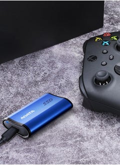 ADATA SE880 500GB External SSD | Portable Ultra Fast Solid State Drive Compatible with PS5 XBOX | Blue  - Image 5