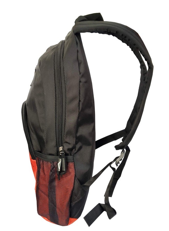 Vicky Bagpak (Rubber Logo), Black/Red - Image 2