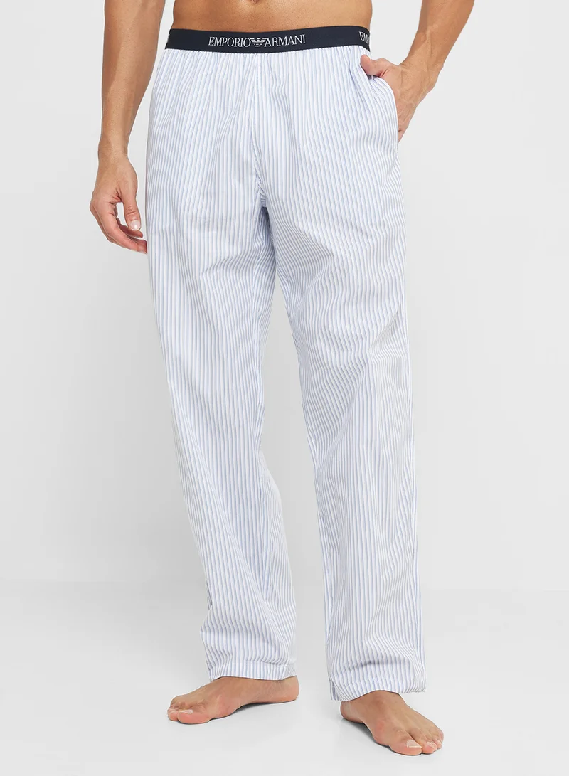 امبوريو ارماني Logo Printed Pyjamas