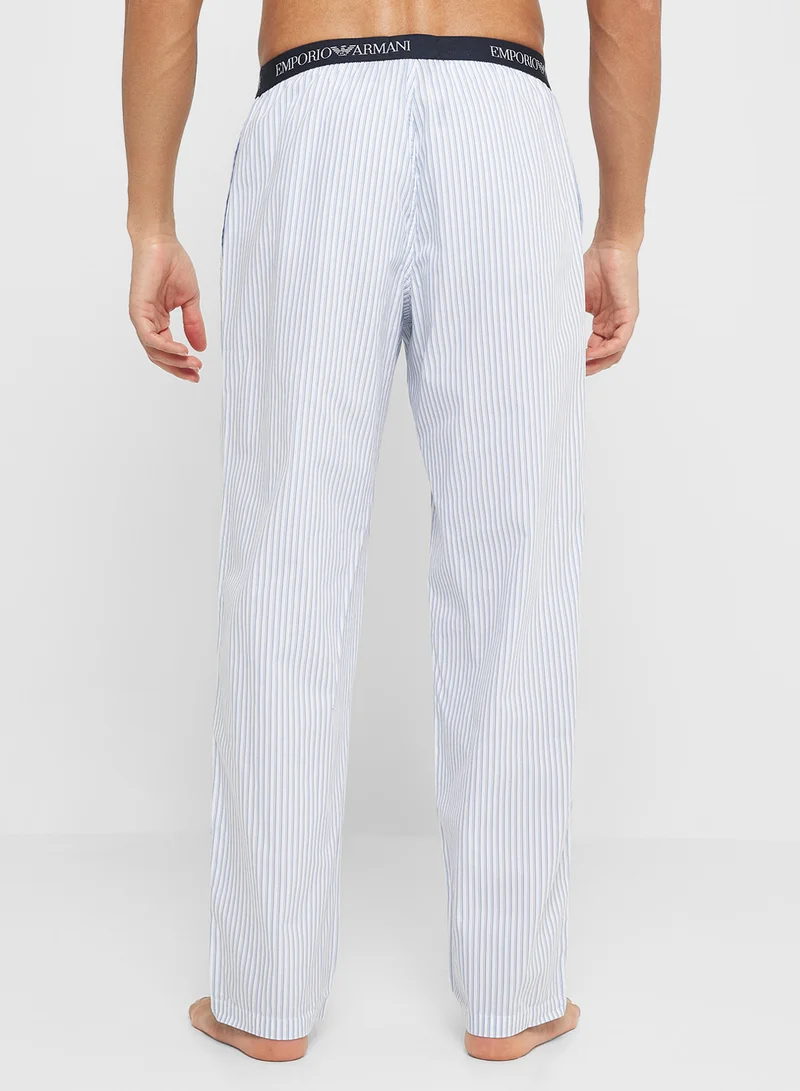 امبوريو ارماني Logo Printed Pyjamas