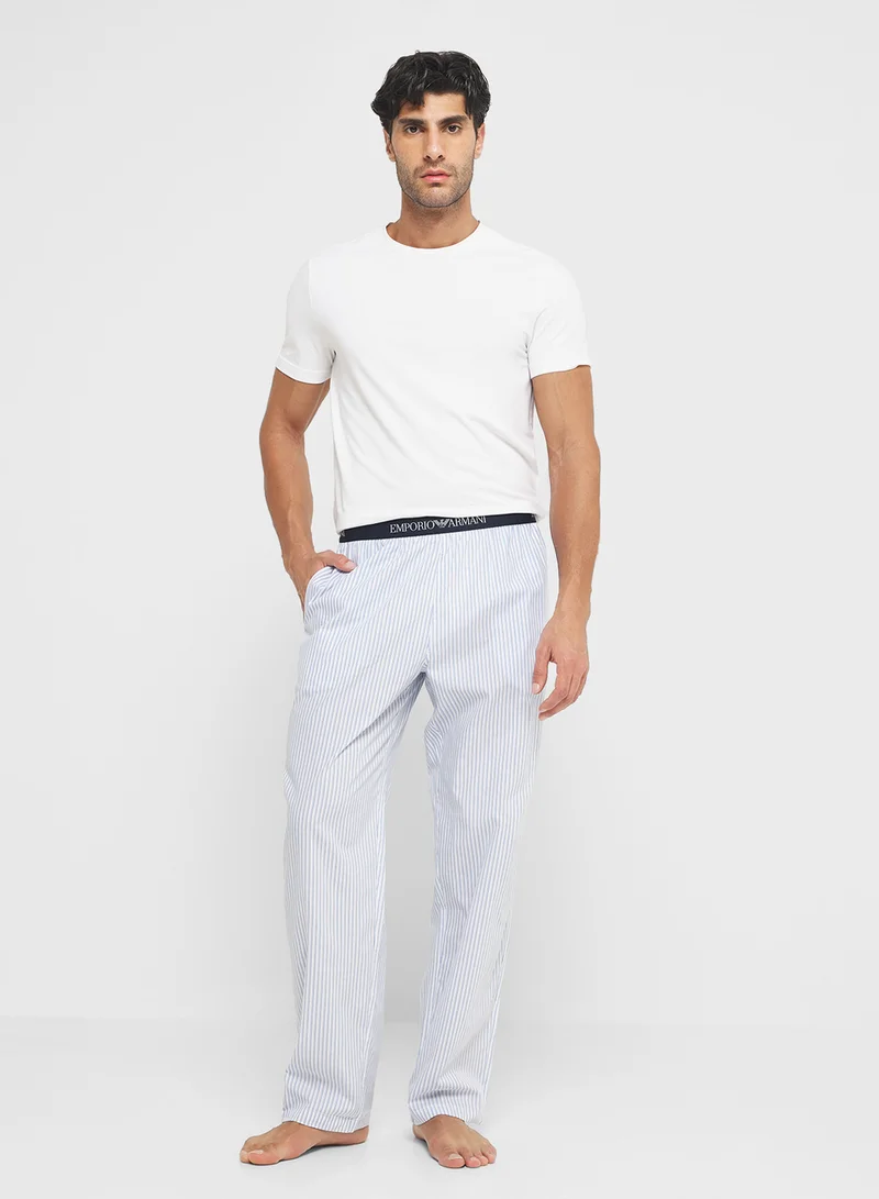 EMPORIO ARMANI Logo Printed Pyjamas