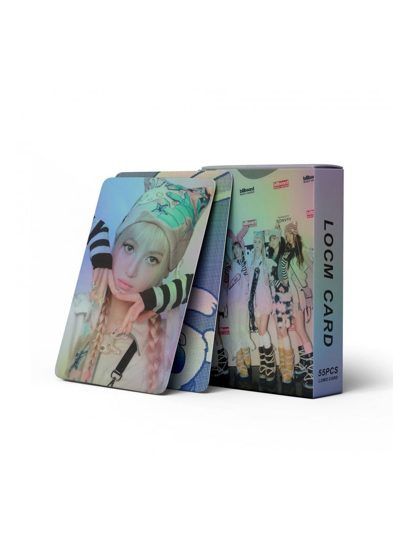 NIBEMINENT 55 قطعة بطاقات لومي كيبوب NJZ لهدايا مجموعة المعجبين - Image 3