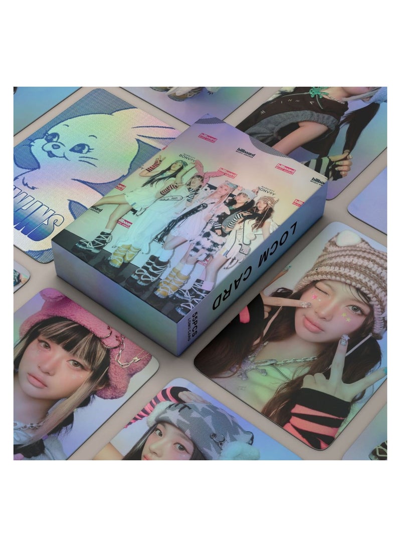 NIBEMINENT 55 قطعة بطاقات لومي كيبوب NJZ لهدايا مجموعة المعجبين - Image 1