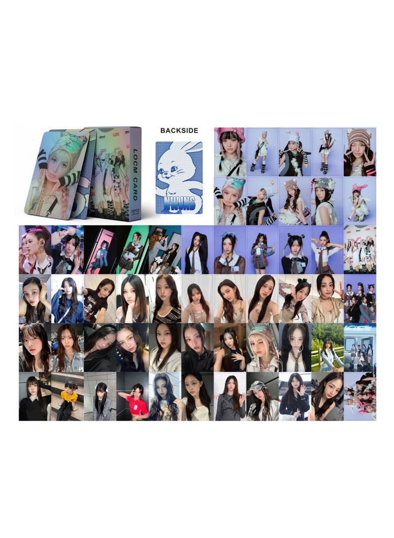 NIBEMINENT 55 قطعة بطاقات لومي كيبوب NJZ لهدايا مجموعة المعجبين - Image 2