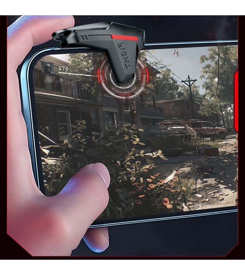 Mobile Game Controller Physical No Battery 4 Pair Shooting Aid PUBG - Image 3