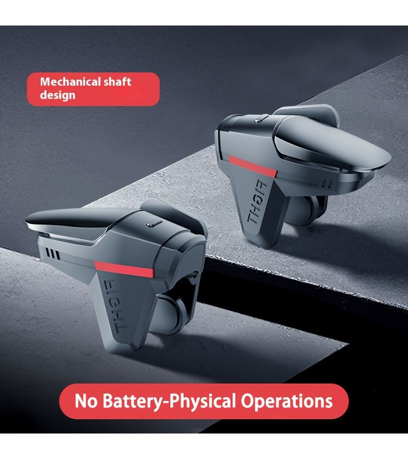 Mobile Game Controller Physical No Battery 4 Pair Shooting Aid PUBG - Image 1
