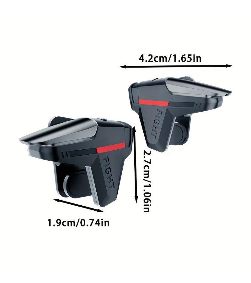 Mobile Game Controller Physical No Battery 4 Pair Shooting Aid PUBG - Image 2