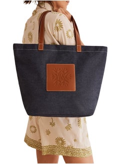 Denim tote bag