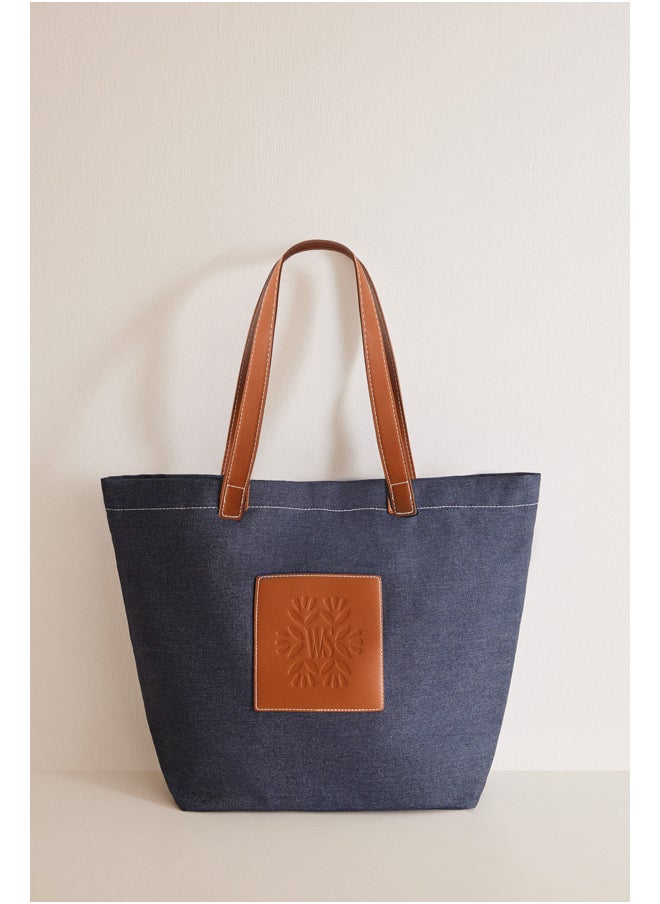 women'secret - Denim tote bag - Image 1