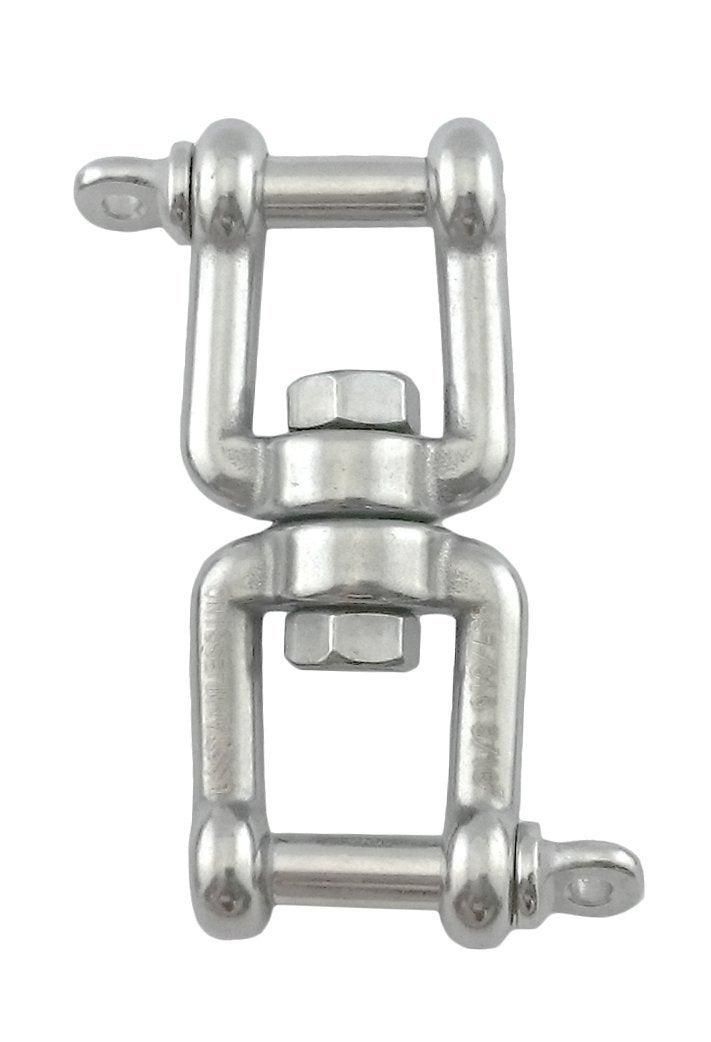 US Stainless Stainless Steel 316 Anchor Swivel Jaw and Jaw 5/16" or 8mm Marine Grade - Image 1