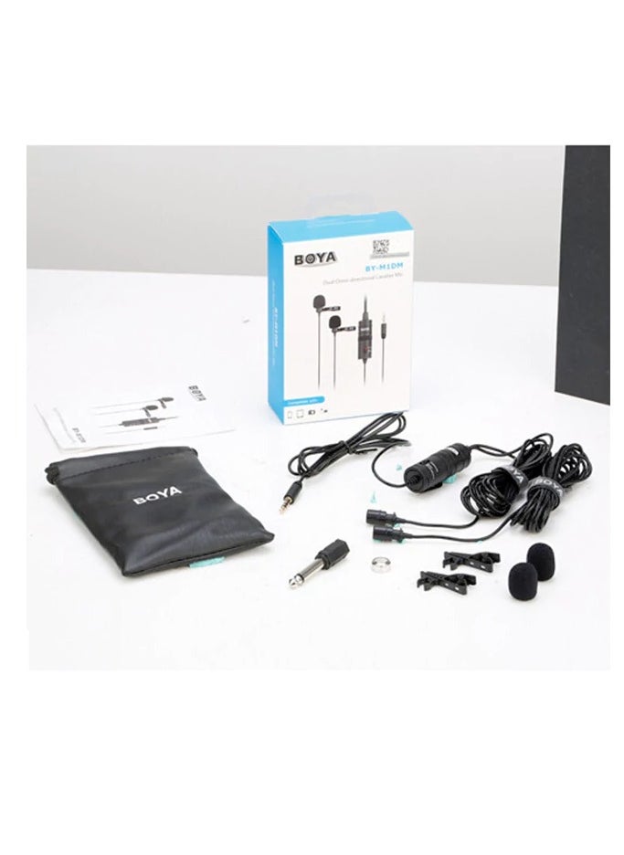بويا BY-M1DM Dual Omnidirectional Lavalier Mic  - Image 4