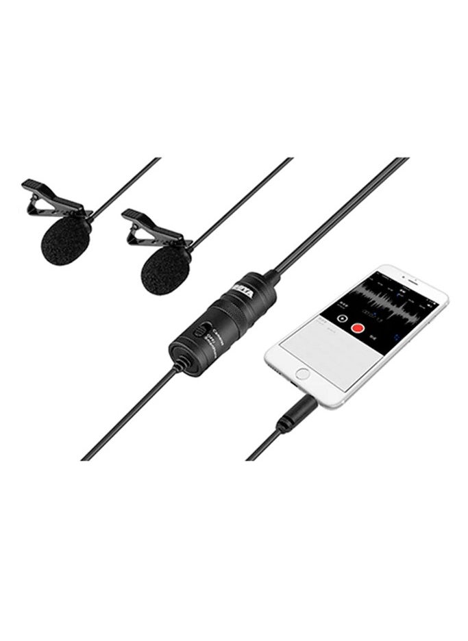بويا BY-M1DM Dual Omnidirectional Lavalier Mic  - Image 2