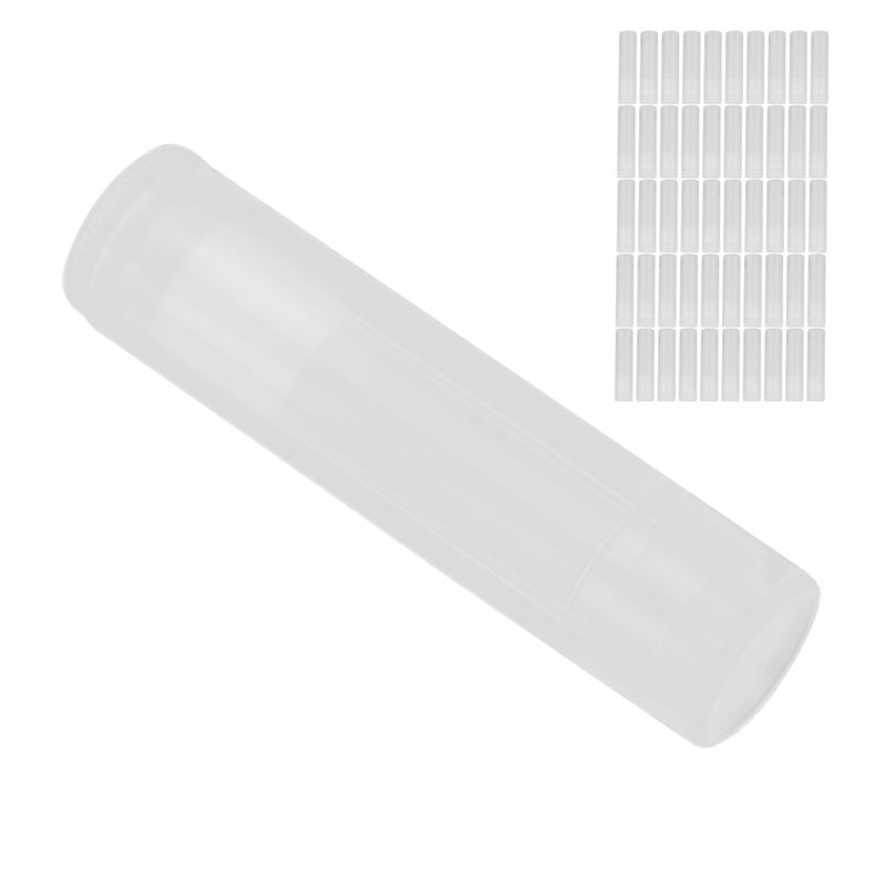 Empty Lipstick Tubes 10-Pack: Tight Air-Tight Lid, Compact Portable Size - DIY Lip Balm Containers for Travel Daily Use & Cosmetic Craft Making - Image 4