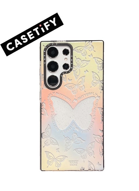 Samsung Galaxy S23 Ultra Iridescent Butterfly Case