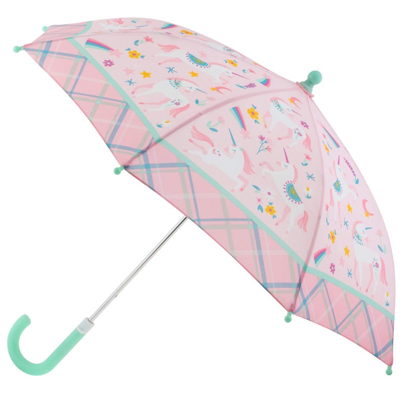 Stephen Joseph unisex child Stephen Joseph Kids' Umbrella, PINK UNICORN, One Size US - Image 1