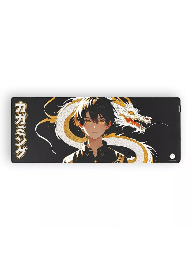 Gaming Mousepad Glide XL 800 x 300 x 3MM Waterproof with Anti Slip Rubber Base