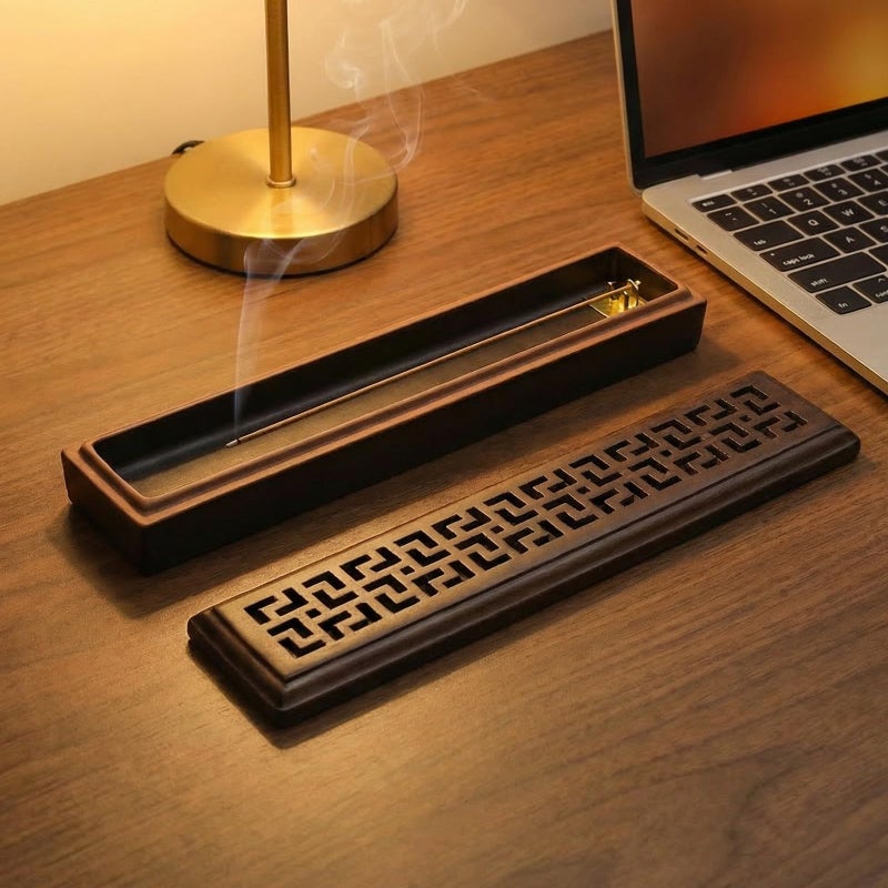 CEREMONY Incense Holder for Sticksï¼ŒCeramic Insence-Stick Holder Ash Catcherï¼ŒIncense Holder Timkburner for Meditation Yoga Spa Room Decor - Image 3