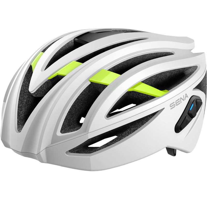 Sena R2 Road Cycling Smart Bluetooth Helmet Matte White Large