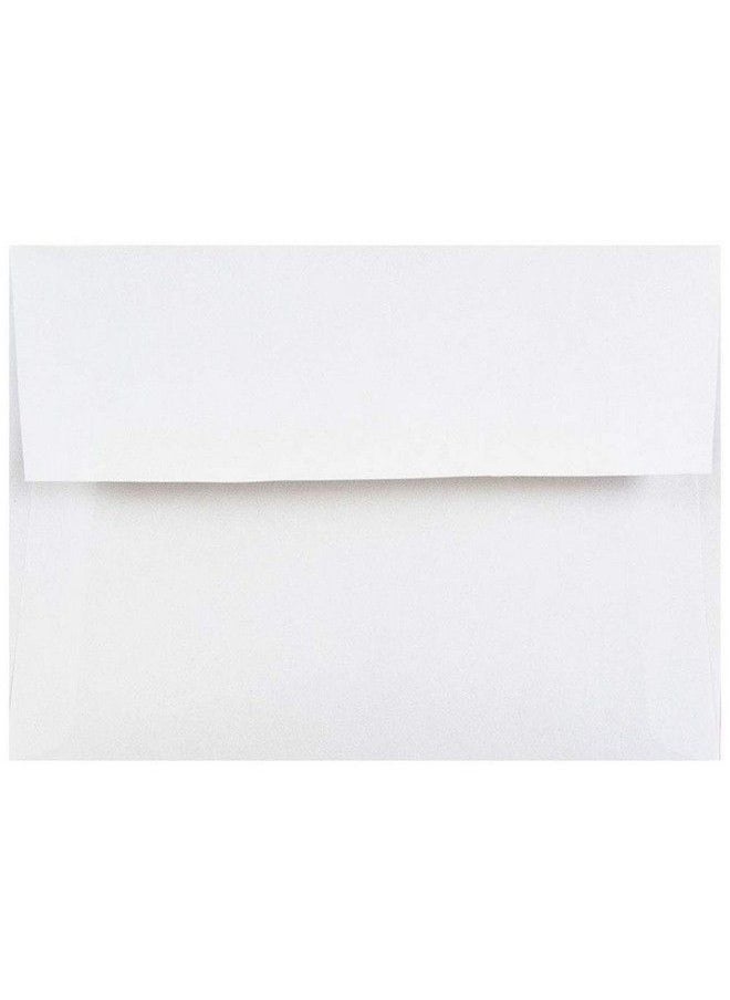 JAM Paper 4Bar A1 Invitation Envelopes 3 5 8 X 5 1 8 White 50 Pack  - Image 2