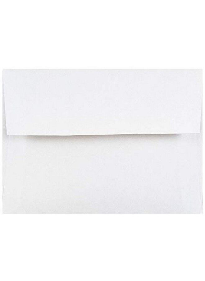 JAM Paper 4Bar A1 Invitation Envelopes 3 5 8 X 5 1 8 White 50 Pack  - Image 1