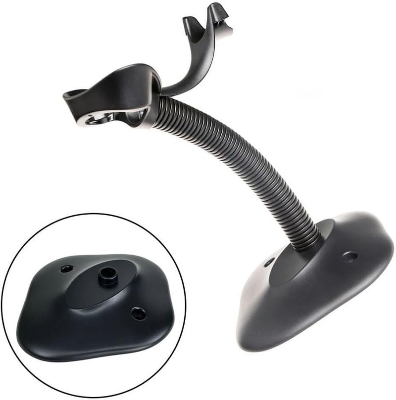 Gooseneck Scanner Stand for Zebra LS2208 DS2208 DS4308 DS4608 (20-61019-04R), Heavy-Duty ABS Mount with Adjustable Angle, for Retail Checkout and Industrial Scanning - Image 3