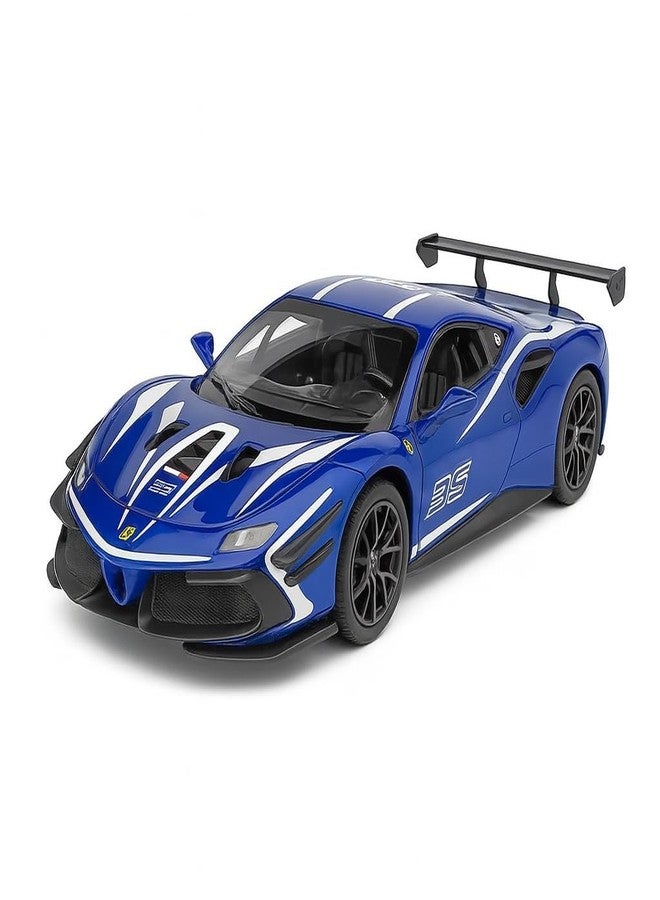 Fubix 1:32 Scale Die-cast Alloy Model Car | Metal Pull Back Toy with Openable Doors | Lights & Sound | Collectible Sports Car Gift for Kids & Collectors | Color as per Stock - Image 1