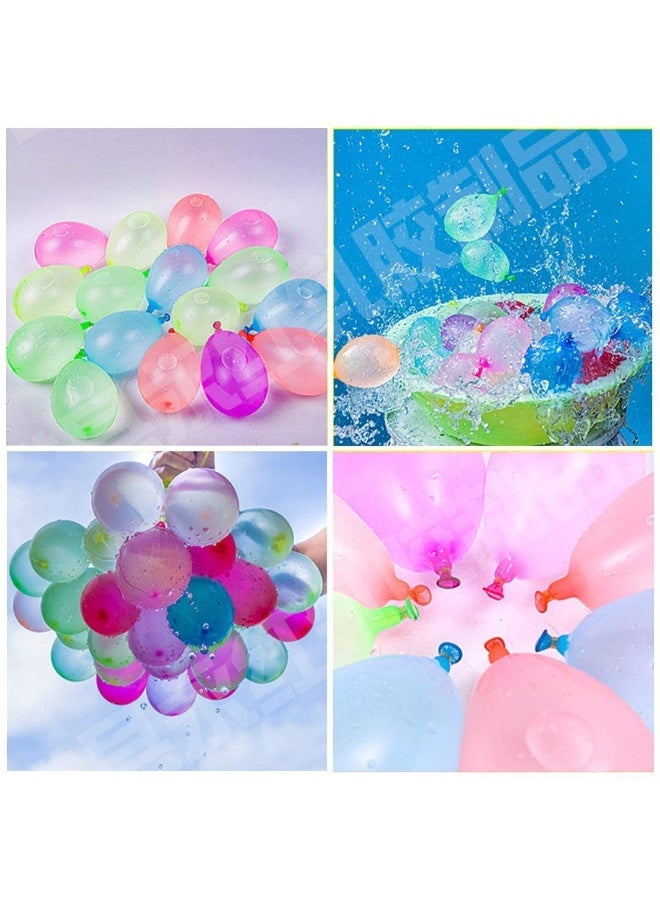 JAYATO Balloon pot toys with 100 pcs Water Balloon, children's water balloons, pressure spray bottles, summer outdoor water balls, water fights, parent-child games, Perfect for Holi & Outdoor Fun - Image 4