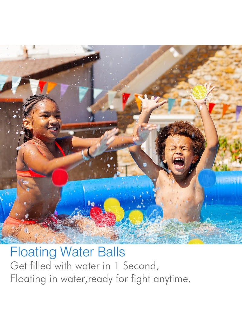 JAYATO Balloon pot toys with 100 pcs Water Balloon, children's water balloons, pressure spray bottles, summer outdoor water balls, water fights, parent-child games, Perfect for Holi & Outdoor Fun - Image 5