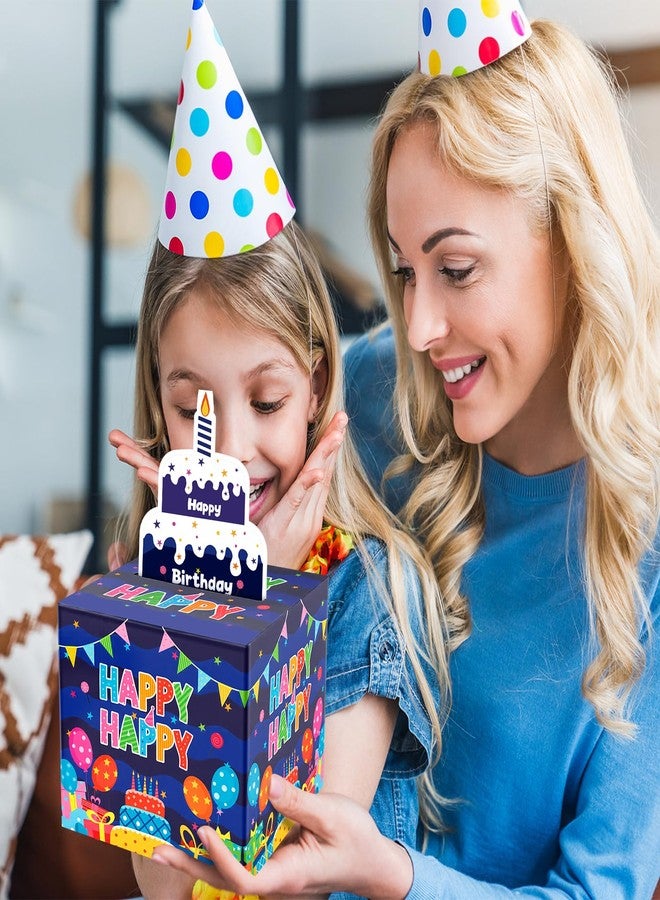 Lemicin Birthday Money Box for Cash Surprise Gift Boxes Birthday Money Pull Box with Pull out Card and 50 Transparent Bags DIY Set Funny Ways to Give Money as Gift for Kids Parents Lovers Friends - Image 3