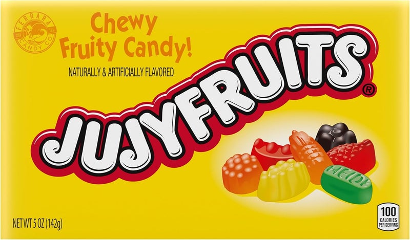 Wonka Jujyfruits Chewy Fruity Candy, 5 Ounce Theatre Box (Pack of 12) - Image 4
