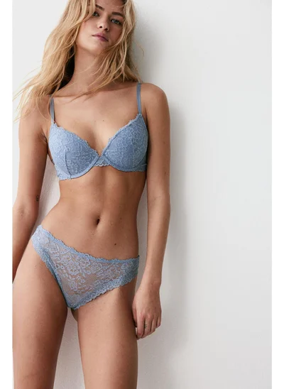 H&M 3-pack lace Brazilian briefs