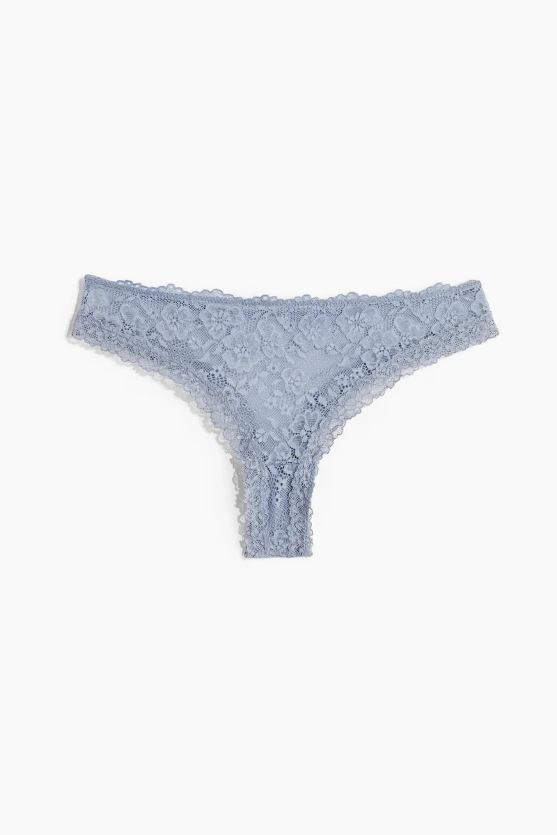 H&M 3-pack lace Brazilian briefs