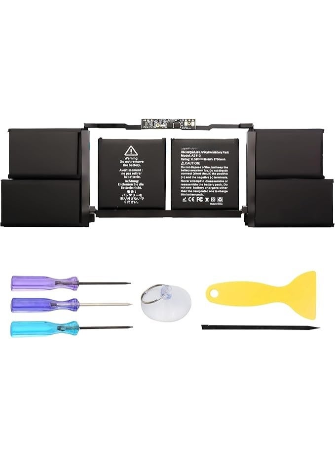 High-Capacity Replacement Battery – Long-Lasting Power for 16" Retina Laptops – Reliable & Lightweight - Image 1