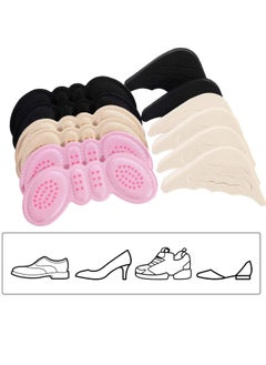 SYOSI Toe Filler Inserts Adjustable Shoe Filler Heel Grip Liner Insert for Improving Shoe Fit Heel Protection Prevent Blister Unisex 6 Pairs  - Image 3