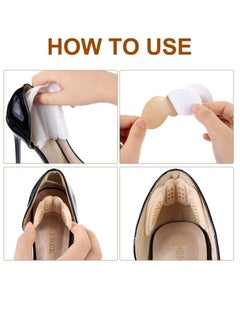 SYOSI Toe Filler Inserts Adjustable Shoe Filler Heel Grip Liner Insert for Improving Shoe Fit Heel Protection Prevent Blister Unisex 6 Pairs  - Image 2