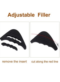 SYOSI Toe Filler Inserts Adjustable Shoe Filler Heel Grip Liner Insert for Improving Shoe Fit Heel Protection Prevent Blister Unisex 6 Pairs  - Image 4