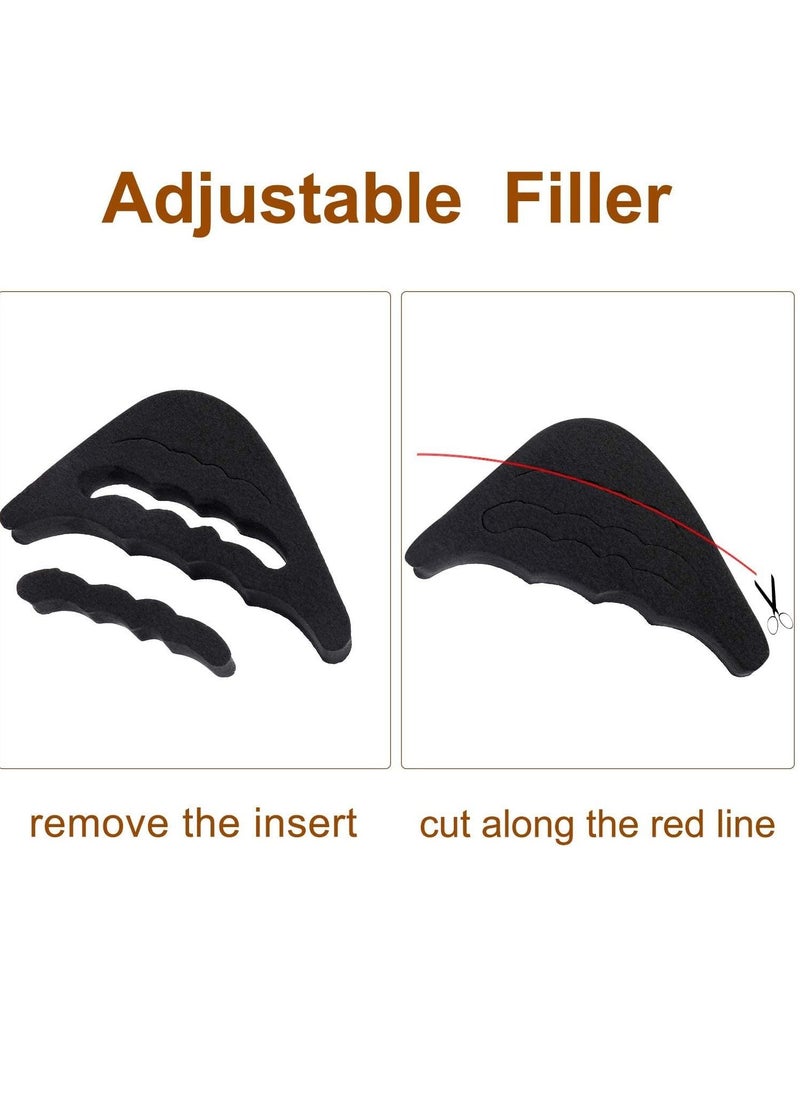 SYOSI - Toe Filler Inserts Adjustable Shoe Filler Heel Grip Liner Insert for Improving Shoe Fit Heel Protection Prevent Blister Unisex 6 Pairs - Image 1