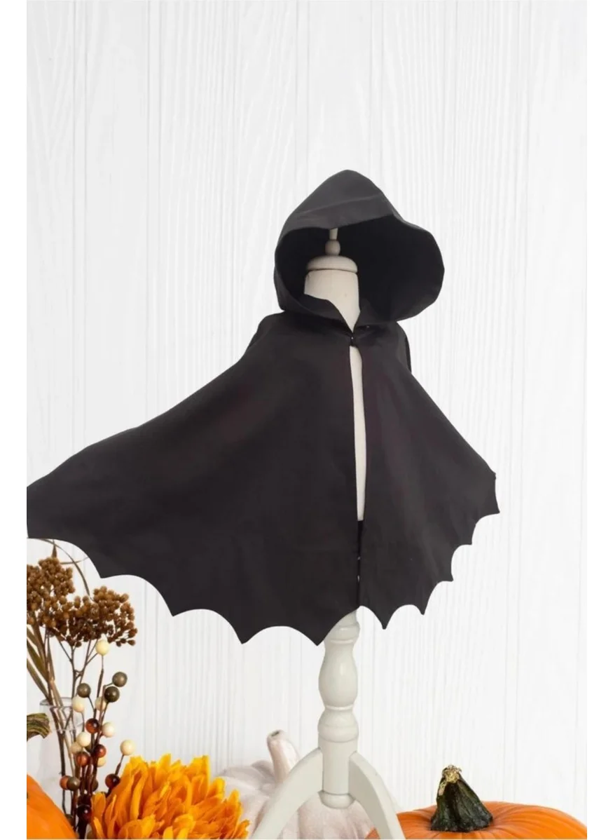 Shecco Babba Kids Bat Cape and Mask Set - Halloween Kids Costume