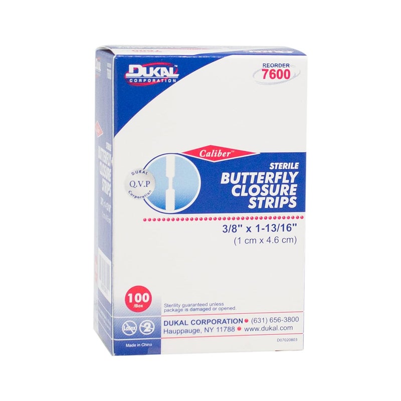 Dukal Butterfly Wound Closure Strips Box of 100 - Image 2