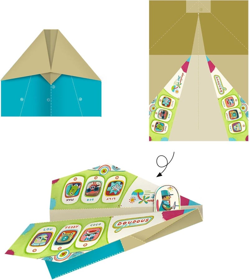 DJECO DJ08760 Planes Small Gifts-Origami, Mixed - Image 4